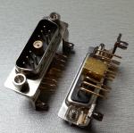 11W1 D-SUB Coaxial Connectors (RF) Female & Male